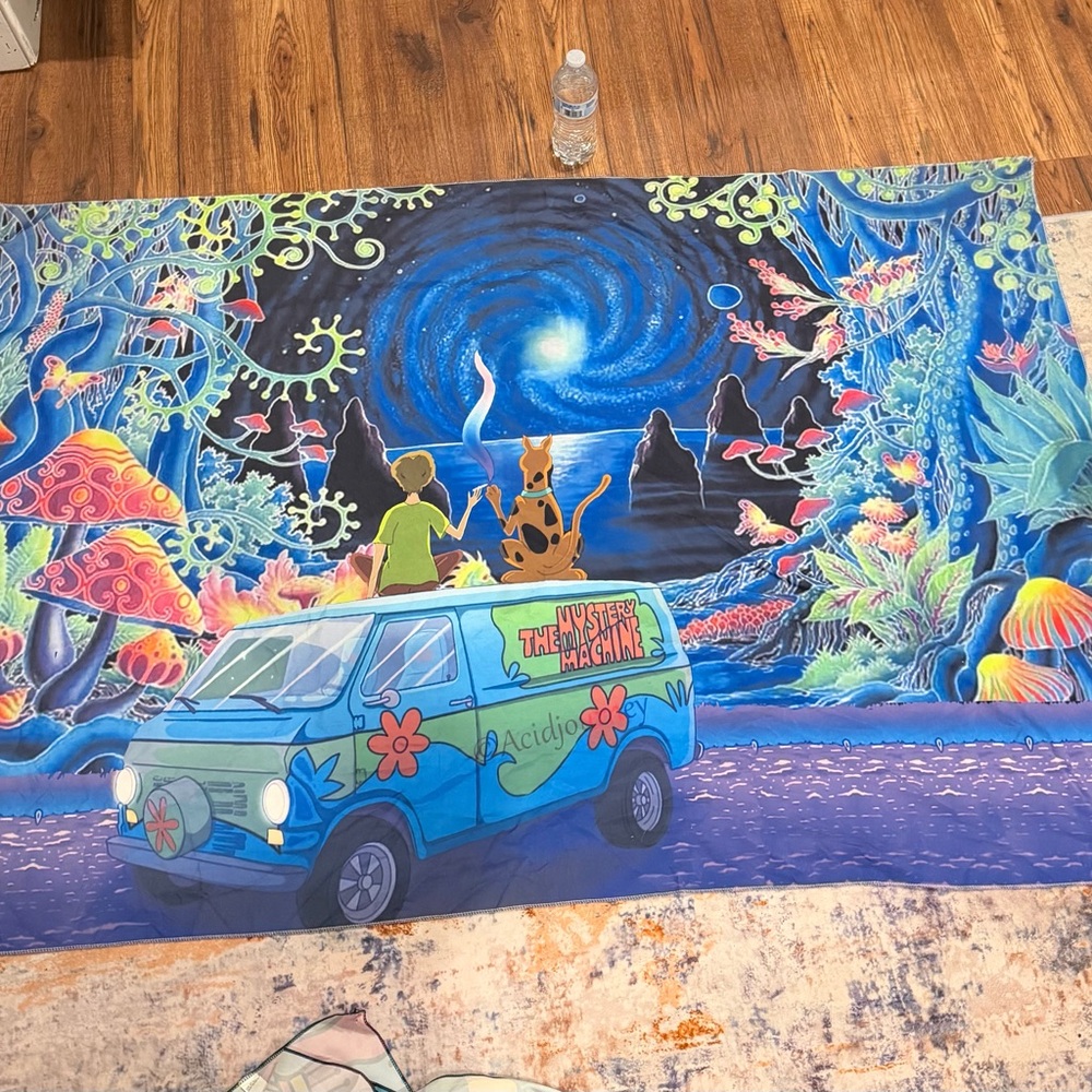 Colorful Cartoon Tapestry/scooby